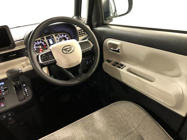 ムーヴキャンバスストライプスG 走行4744キロ/LEDヘッドランプ/マット1年保証距離無制限 走行距離4744キロ USBソケット 純正マット サイドエアバッグ LEDヘッドランプ アイドリングストップ シートヒーター 両側電動スライドドア オート格納式ドアミラー(埼玉県)の中古車