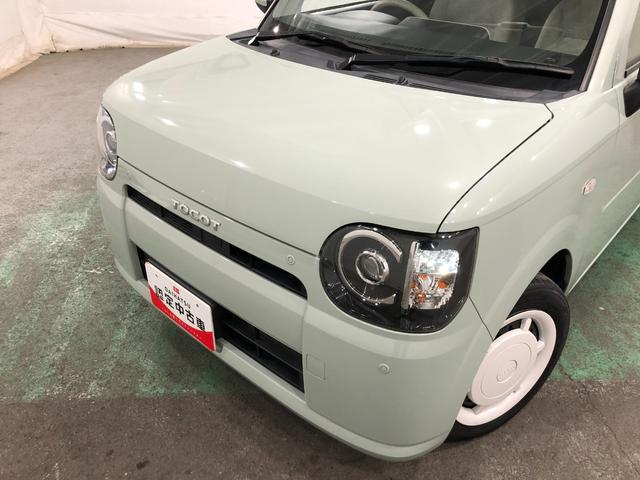 ミラトコットＸ・ＳＡ３　軽雹害有　フルセグナビ　Ｂカメラ　純正キャリア社外フルセグナビ　バックカメラ　ブルートゥース　ドラレコ　純正マット　サイドエアバッグ　ＬＥＤヘッドランプ　アイドリングストップ　シートヒーター　キーフリー　１年保証　走行距離３５６０９キロ　軽い雹害（埼玉県）の中古車