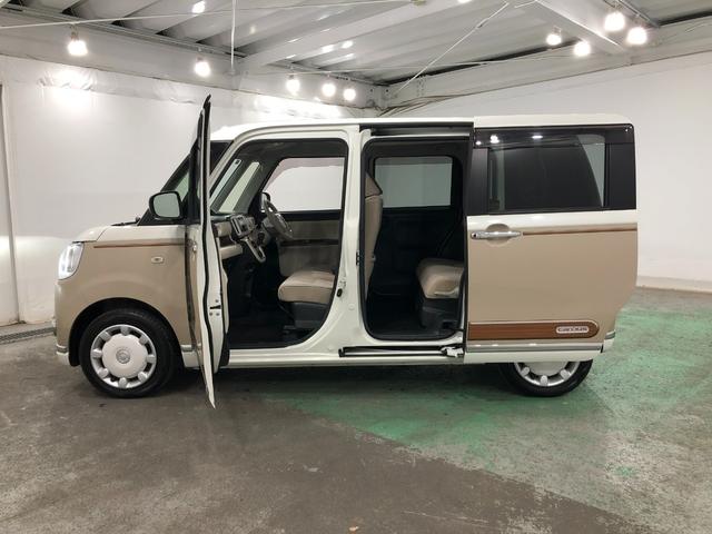 ムーヴキャンバスＧメイクアップＶＳ　ＳＡIII　走行７３７３８キロ／マット１年保証距離無制限　走行距離７３７３８キロ　ＣＤチューナー　純正マット　サイドエアバッグ　ＬＥＤヘッドランプ　アイドリングストップ　シートヒーター　両側電動スライドドア　オート格納式ドアミラー（埼玉県）の中古車