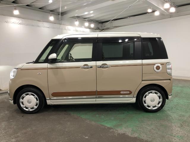 ムーヴキャンバスＧメイクアップＶＳ　ＳＡIII　走行７３７３８キロ／マット１年保証距離無制限　走行距離７３７３８キロ　ＣＤチューナー　純正マット　サイドエアバッグ　ＬＥＤヘッドランプ　アイドリングストップ　シートヒーター　両側電動スライドドア　オート格納式ドアミラー（埼玉県）の中古車