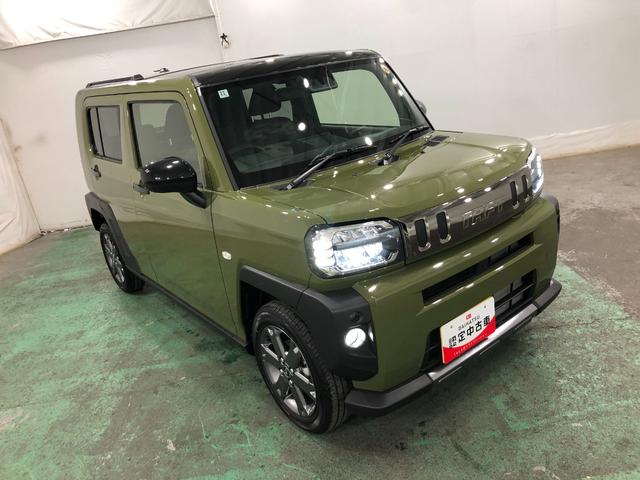 タフトGターボ ダーククロムベンチャー 走行1470キロ/ナビ一年保証・走行距離無制限走行1470キロ フルセグナビ バックカメラ サイドエアバック クリアランスソナー オートライト LEDヘッドライト シートヒーター(埼玉県)の中古車