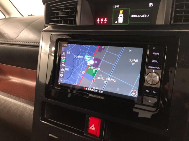 トールＧ　ＳＡIII　走行３７０３３キロ／タイヤ４本交換／ナビ一年保証・走行距離無制限走行３７０３３キロ　ナビ　ブルートゥース　ドラレコ　クリアランスソナー　オートライト　ＬＥＤヘッドライト　両側電動スライドドア（埼玉県）の中古車