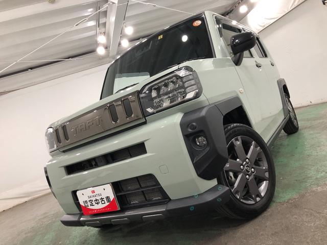 タフトGターボ ダーククロムベンチャー 走行19097キロ/ナビ一年保証・走行距離無制限走行19097キロ フルセグナビ ブルートゥース USB バックカメラ ドラレコ ETC クリアランスソナー オートライト LEDヘッドライト シートヒーター(埼玉県)の中古車