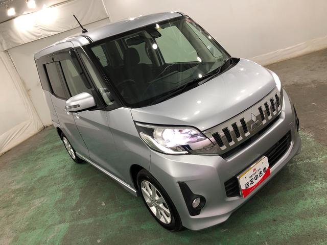 eKスペースカスタムカスタムG e−アシスト 走行15114キロ/車検整備付一年保証・走行距離無制限走行15114キロ 車検整備付 ナビ バックカメラ HIDヘッドライト アイドリングストップ ベンチシート(埼玉県)の中古車