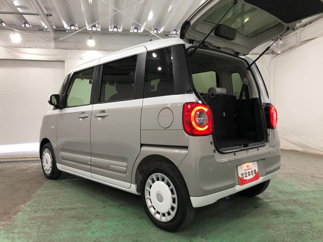 ムーヴキャンバスストライプスGターボ 走行14212キロ/ドラレコ/ETCディスプレイオーディオ ETC ドラレコ バックカメラ クリアランスソナー オートライト LEDヘッドライト シートヒーター 両側電動スライドドア 一年保証・走行距離無制限走行14212キロ(東京都)の中古車