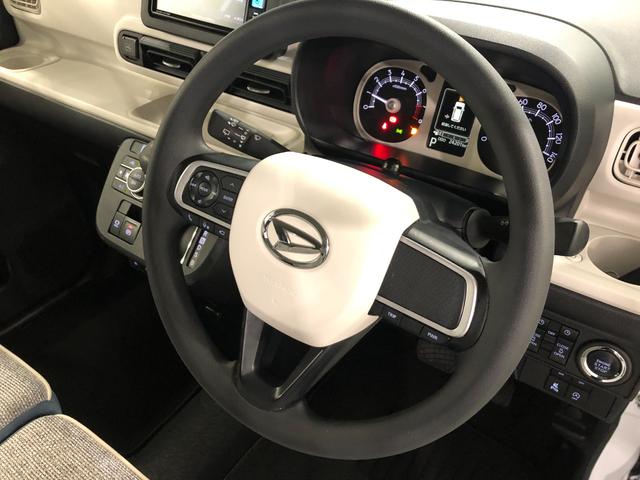 ムーヴキャンバスストライプスG 走行24201キロ/ナビ/ドラレコ/ETC一年保証・走行距離無制限走行24201キロ フルセグナビ ブルートゥース 全周囲カメラ ドラレコ クリアランスソナー オートライト LEDヘッドライト アイドリングストップ シートヒーター(埼玉県)の中古車