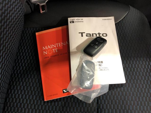 タントカスタムRS 走行39647キロ/シートヒータ/オートライトワンオーナー 禁煙車 サイドエアバック クリアランスソナー オートマチックハイビーム オートライト LEDヘッドライト LEDフォグランプ ベンチシート シートヒーター 両側電動スライドドア(埼玉県)の中古車
