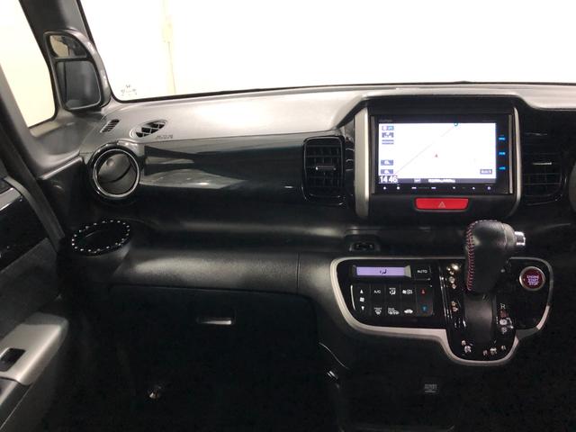 Ｎ−ＢＯＸ＋カスタムＧ・ターボＡパッケージ　走行４９７８９キロ／ナビ／後席モニタ一年保証・走行距離無制限走行４９７８９キロ　フルセグナビ　ブルートゥース　バックカメラ　後席モニター　サイドエアバック　ＨＩＤヘッドライト　ベンチシート　両側電動スライドドア（埼玉県）の中古車