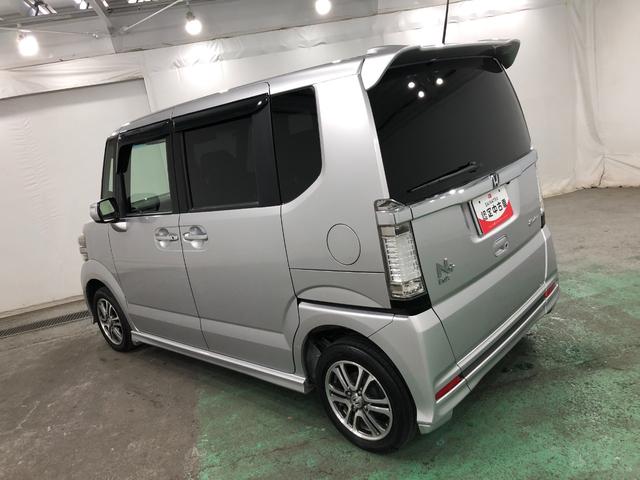Ｎ−ＢＯＸ＋カスタムＧ・ターボＡパッケージ　走行４９７８９キロ／ナビ／後席モニタ一年保証・走行距離無制限走行４９７８９キロ　フルセグナビ　ブルートゥース　バックカメラ　後席モニター　サイドエアバック　ＨＩＤヘッドライト　ベンチシート　両側電動スライドドア（埼玉県）の中古車