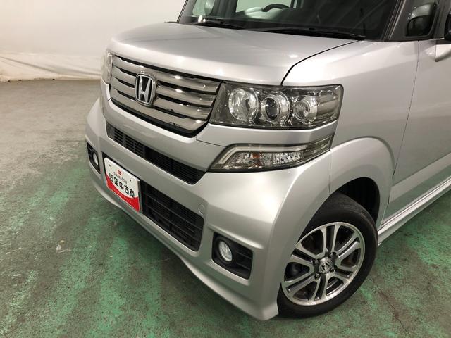 Ｎ−ＢＯＸ＋カスタムＧ・ターボＡパッケージ　走行４９７８９キロ／ナビ／後席モニタ一年保証・走行距離無制限走行４９７８９キロ　フルセグナビ　ブルートゥース　バックカメラ　後席モニター　サイドエアバック　ＨＩＤヘッドライト　ベンチシート　両側電動スライドドア（埼玉県）の中古車