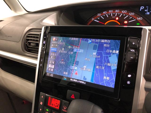 タントG SAIII 走行12525キロ/タイヤ4本交換/ナビ一年保証・走行距離無制限走行12525キロ タイヤ4本交換 フルセグナビ ブルートゥース バックカメラ ドラレコ ETC オートライト LEDヘッドライト シートヒーター 両側電動スライドドア(埼玉県)の中古車