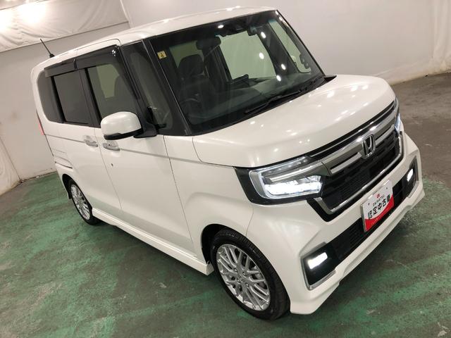 Ｎ−ＢＯＸカスタムＬターボ　走行３７５３３キロ／フルセグナビ／ドラレコ１年保証距離無制限　走行距離３７５３３キロ　フルセグナビ　バックカメラ　ブルートゥース　ドラレコ　純正マット　サイドエアバッグ　ＬＥＤヘッドランプ　両側電動スライドドア　電動格納式ドアミラー（埼玉県）の中古車