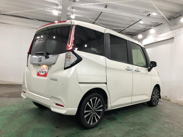 トールカスタムＧ　ターボ　走行２７０４５キロ／ＬＥＤヘッドランプ１年保証距離無制限　走行距離２７０４５キロ　純正マット　ＬＥＤヘッドランプ　アイドリングストップ　両側電動スライドドア　プッシュボタンスタート　電動パーキングブレーキ（埼玉県）の中古車