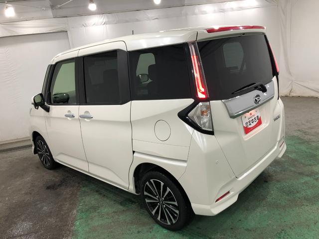 トールカスタムＧ　ターボ　走行２７０４５キロ／ＬＥＤヘッドランプ１年保証距離無制限　走行距離２７０４５キロ　純正マット　ＬＥＤヘッドランプ　アイドリングストップ　両側電動スライドドア　プッシュボタンスタート　電動パーキングブレーキ（埼玉県）の中古車