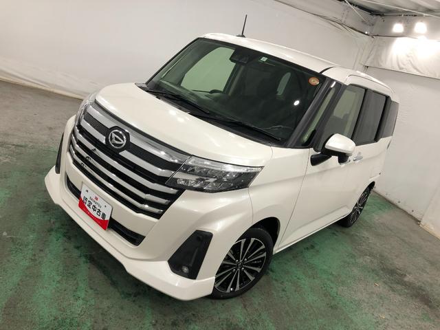 トールカスタムＧ　ターボ　走行２７０４５キロ／ＬＥＤヘッドランプ１年保証距離無制限　走行距離２７０４５キロ　純正マット　ＬＥＤヘッドランプ　アイドリングストップ　両側電動スライドドア　プッシュボタンスタート　電動パーキングブレーキ（埼玉県）の中古車