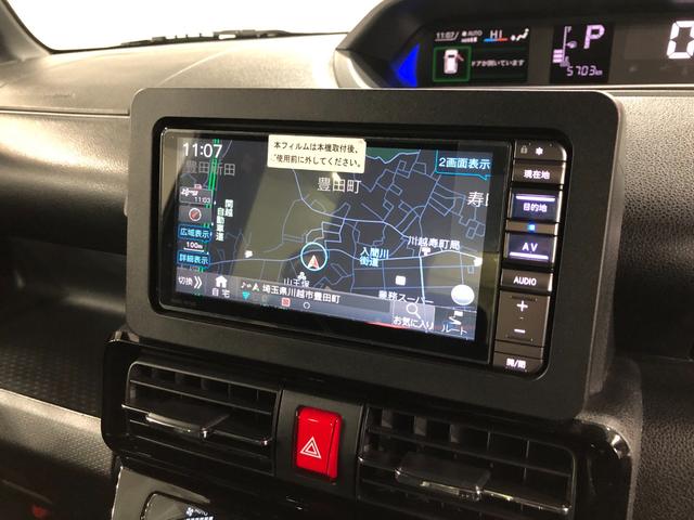 タントカスタムＲＳ　純正７インチナビ／全周囲カメラ／ドラレコワンオーナー　禁煙車　純正７インチナビ　ブルートゥース　全周囲カメラ　ドラレコ　ＥＴＣ　クリアランスソナー　オートライト　ＬＥＤヘッドライト　ＬＥＤフォグランプ　シートヒーター　両側電動スライドドア（埼玉県）の中古車