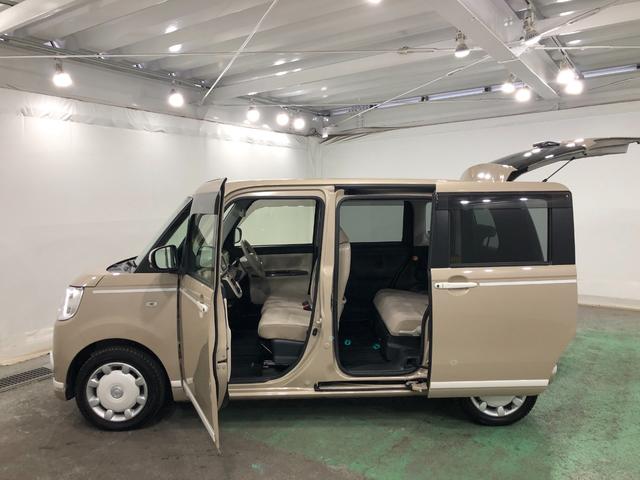 ムーヴキャンバスＧホワイトアクセントＶＳ　ＳＡIII　走行５５３０８キロ一年保証・走行距離無制限走行５５３０８キロ　車検整備付　フルセグナビ　ブルートゥース　全周囲カメラ　ドラレコ　ＥＴＣ　オートライト　ＬＥＤヘッドライト　シートヒーター（埼玉県）の中古車