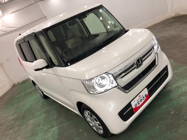 Ｎ−ＢＯＸＧ　走行１７６８１キロ／車検整備付／ナビ／バックカメラ一年保証・走行距離無制限走行１７６８１キロ　ワンセグナビ　ブルートゥース　ＥＴＣ　オートライト　ＬＥＤヘッドライト　ベンチシート（埼玉県）の中古車