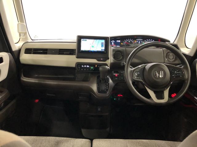 Ｎ−ＢＯＸＧ　走行１７６８１キロ／車検整備付／ナビ／バックカメラ一年保証・走行距離無制限走行１７６８１キロ　ワンセグナビ　ブルートゥース　ＥＴＣ　オートライト　ＬＥＤヘッドライト　ベンチシート（埼玉県）の中古車