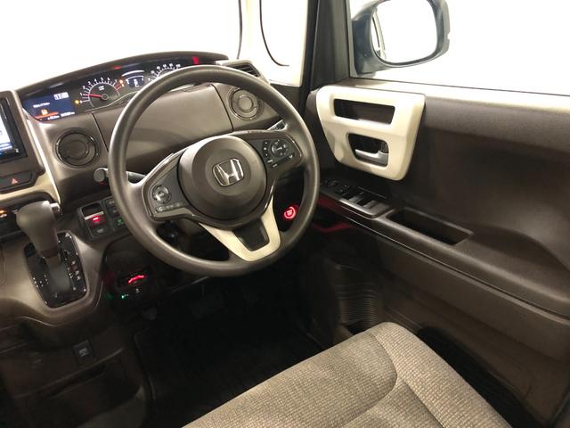 Ｎ−ＢＯＸＧ　走行１７６８１キロ／車検整備付／ナビ／バックカメラ一年保証・走行距離無制限走行１７６８１キロ　ワンセグナビ　ブルートゥース　ＥＴＣ　オートライト　ＬＥＤヘッドライト　ベンチシート（埼玉県）の中古車