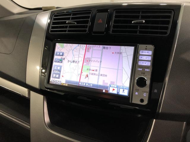 ムーヴカスタム　Ｘ　ＳＡ　走行３５１６１キロ／車検整備付／ナビ一年保証・走行距離無制限走行３５１６１キロ　フルセグナビ　ブルートゥース　オートライト　ＬＥＤヘッドライト　アイドリングストップ　ベンチシート（埼玉県）の中古車