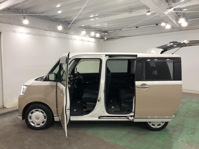 ムーヴキャンバスＧブラックインテリアリミテッド　ＳＡ３　走行３１６８４キロ一年保証・走行距離無制限走行３１６８４キロ　フルセグナビ　ＥＴＣ　ブルートゥース　全周囲カメラ　ドラレコ　オートライト　ＬＥＤヘッドライト　両側電動スライドドア（埼玉県）の中古車