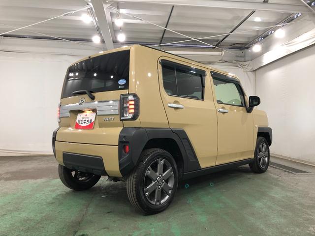 タフトＧターボ　走行２４３４３キロ／雹害／４ＷＤ／ナビ／ドラレコ一年保証・走行距離無制限走行２４３４３キロ　フルセグナビ　バックカメラ　ブルートゥース　ドラレコ　ＥＴＣ　サイドエアバック　クリアランスソナー　オートライト　ＬＥＤヘッドライト　シートヒーター（埼玉県）の中古車