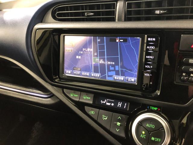 アクアS 走行24862キロ/フルセグナビ/電動格納式ドアミラー1年保証距離無制限 走行距離24862キロ フルセグナビ カーペットマット 助手席エアバッグ 電動格納式ドアミラー キーレスエントリー(埼玉県)の中古車