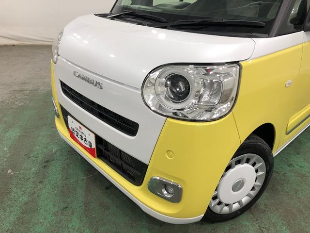 ムーヴキャンバスストライプスＧターボ　走行２６５５６キロ／車検整備付／ナビワンオーナー　禁煙車　　フルセグナビ　ブルートゥース　バックカメラ　ドラレコ　クリアランスソナー　オートライト　ＬＥＤヘッドライト　ＬＥＤフォグランプ　シートヒーター　両側電動スライドドア（埼玉県）の中古車