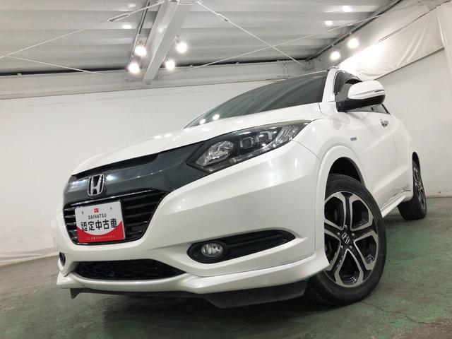 ヴェゼルハイブリッドＺ　走行３７１９８キロ／タイヤ４本交換／ナビ一年保証・走行距離無制限走行３７１９８キロ　フルセグナビ　ブルートゥース　バックカメラ　ＥＴＣ　サイドエアバック　オートライト　ＬＥＤヘッドライト　シートヒーター（埼玉県）の中古車