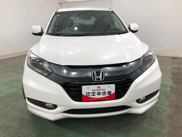 ヴェゼルハイブリッドＺ　走行３７１９８キロ／タイヤ４本交換／ナビ一年保証・走行距離無制限走行３７１９８キロ　フルセグナビ　ブルートゥース　バックカメラ　ＥＴＣ　サイドエアバック　オートライト　ＬＥＤヘッドライト　シートヒーター（埼玉県）の中古車