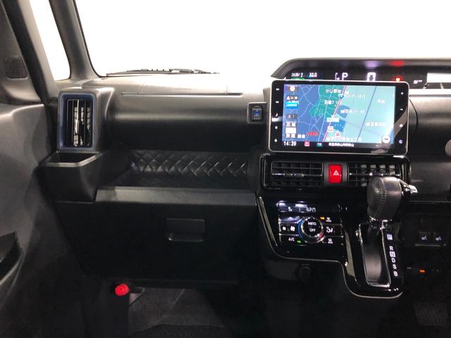 タントカスタムＲＳ　走行６６４７４キロ／ナビ／車検整備付／ドラレコ一年保証・走行距離無制限走行６６４７４キロ　フルセグナビ　ブルートゥース　バックカメラ　ドラレコ　クリアランスソナー　オートライト　ＬＥＤヘッドライト　シートヒーター　両側電動スライドドア（埼玉県）の中古車