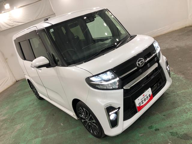 タントカスタムＲＳ　走行６６４７４キロ／ナビ／車検整備付／ドラレコ一年保証・走行距離無制限走行６６４７４キロ　フルセグナビ　ブルートゥース　バックカメラ　ドラレコ　クリアランスソナー　オートライト　ＬＥＤヘッドライト　シートヒーター　両側電動スライドドア（埼玉県）の中古車