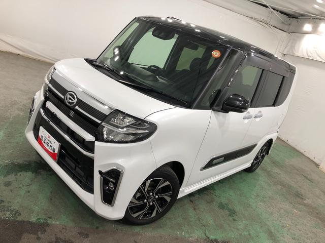 タントカスタムＸスタイルセレクション　走行１８１６７キロ／ナビ一年保証・走行距離無制限走行１８１６７キロ　フルセグナビ　ブルートゥース　バックカメラ　クリアランスソナー　オートライト　ＬＥＤヘッドライト　シートヒーター　両側電動スライドドア（埼玉県）の中古車