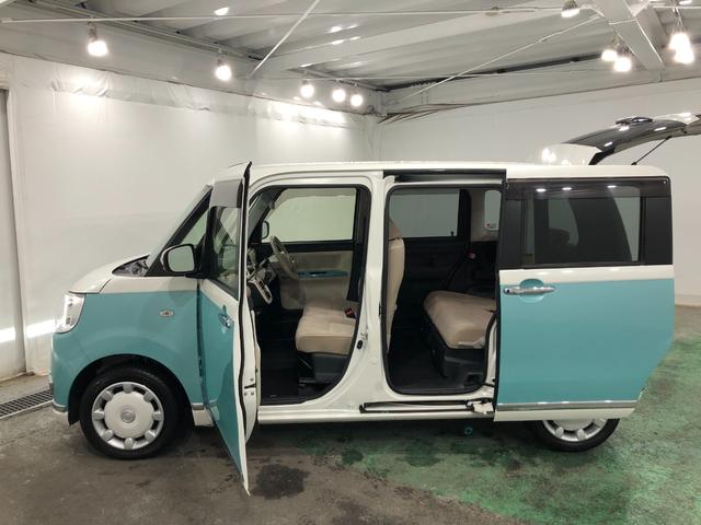 ムーヴキャンバスＧメイクアップＶＳ　ＳＡIII　走行５０８２６キロ／ナビ一年保証・走行距離無制限走行５０８２６キロ　フルセグナビ　ブルートゥース　全周囲カメラ　ドラレコ　オートライト　ＬＥＤヘッドライト　シートヒーター　両側電動スライドドア（埼玉県）の中古車