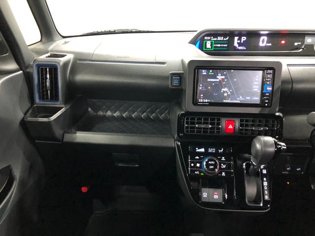 タントカスタムＲＳスタイルセレクション　走行１４８８２キロ／ナビ一年保証・走行距離無制限走行１４８８２キロ　フルセグナビ　ブルートゥース　全周囲カメラ　ドラレコ　クリアランスソナー　ＬＥＤヘッドライト　シートヒーター　両側電動スライドドア（埼玉県）の中古車