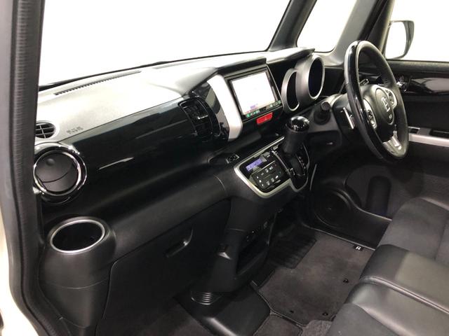 Ｎ−ＢＯＸカスタムＧターボＬパッケージ　走行６５６６４キロ／ナビ／バックカメラ一年保証・走行距離無制限走行６５６６４キロ　フルセグナビ　ブルートゥース　バックカメラ　ＥＴＣ　サイドエアバック　オートライト　ＨＩＤヘッドライト　両側電動スライドドア（埼玉県）の中古車