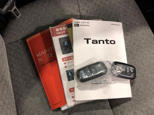 タントＸ　当店使用レンタカーＵＰ車一年保証・走行距離無制限走行１０７６４キロ　純正ナビ　バックモニター　ＥＴＣ　ＦＲドラレコ　クリアランスソナー　左右シートヒーター　左パワースライドドア付（埼玉県）の中古車