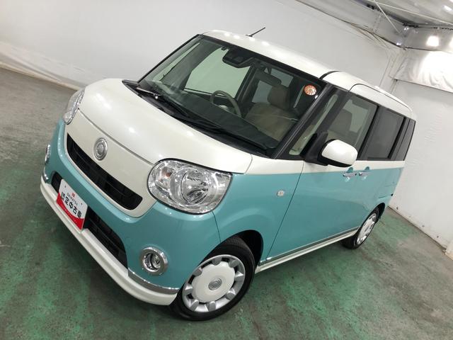 ムーヴキャンバスＸメイクアップリミテッド　ＳＡ３　走行６３６１７キロ一年保証・走行距離無制限走行６３６１７キロ　車検整備付　タイヤ４本交換　フルセグナビ　ブルートゥース　全周囲カメラ　ドラレコ　ＥＴＣ　オートライト　両側電動スライドドア（埼玉県）の中古車