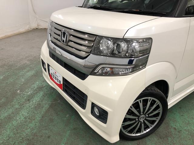 N−BOXカスタムG ターボSSパッケージ 走行69249キロ/車検整備付一年保証・走行距離無制限走行69249キロ 車検整備付 ワンセグナビ バックカメラ ETC サイドエアバック オートライト HIDヘッドライト 両側電動スライドドア(埼玉県)の中古車