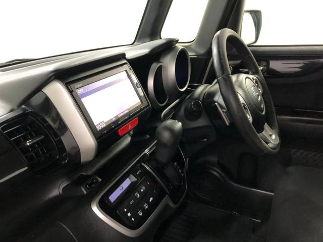 N−BOXカスタムG ターボSSパッケージ 走行69249キロ/車検整備付一年保証・走行距離無制限走行69249キロ 車検整備付 ワンセグナビ バックカメラ ETC サイドエアバック オートライト HIDヘッドライト 両側電動スライドドア(埼玉県)の中古車