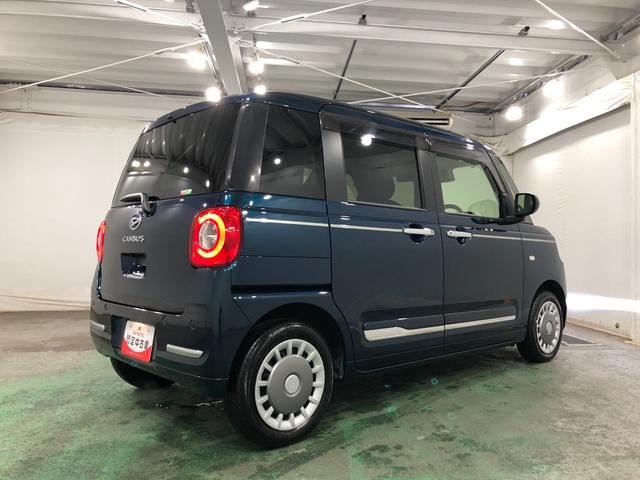 ムーヴキャンバスセオリーＧ　走行１４８９４キロ／ディスプレイオーディオ一年保証・走行距離無制限走行１４８９４キロ　ディスプレイオーディオ　ブルートゥース　バックカメラ　ドラレコ　クリアランスソナー　オートライト　ＬＥＤヘッドライト　シートヒーター　両側電動スライドドア（埼玉県）の中古車