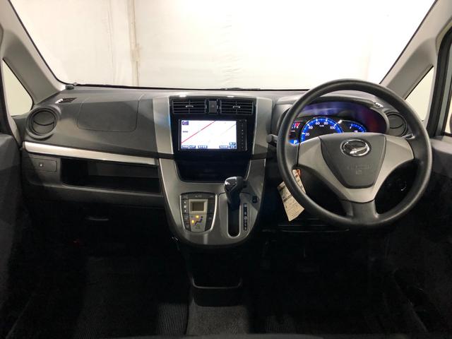 ムーヴカスタム　Ｘ　ＳＡ　走行６５０４３キロ／ナビ／雹害一年保証・走行距離無制限走行６５０４３キロ　フルセグナビ　ブルートゥース　バックカメラ　オートライト　ＬＥＤヘッドライト　ベンチシート（埼玉県）の中古車