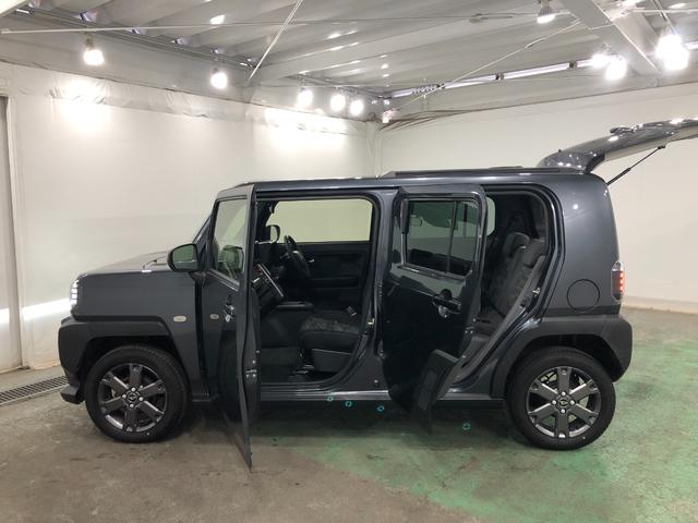 タフトＧターボ　ダーククロムベンチャー　走行４２８２３キロ一年保証・走行距離無制限走行４２８２３キロ　車検整備付　サイドエアバック　クリアランスソナー　オートライト　ＬＥＤヘッドライト　アイドリングストップ　シートヒーター（埼玉県）の中古車