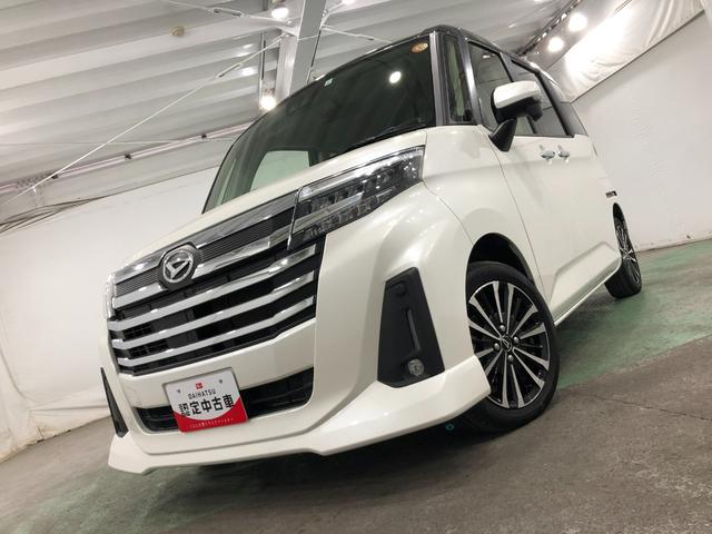 トールカスタムＧ　ターボ　走行３８２８６キロ／ＬＥＤヘッドランプ１年保証距離無制限　走行距離３８２８６キロ　純正マット　ＬＥＤヘッドランプ　アイドリングストップ　両側電動スライドドア　プッシュボタンスタート　オート格納式ドアミラー　電動パーキングブレーキ（埼玉県）の中古車