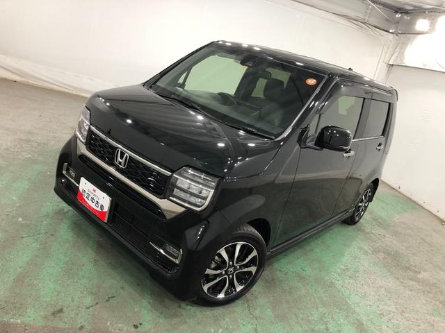 Ｎ−ＷＧＮカスタムＬ　走行６２４４２キロ／車検整備付／タイヤ４本交換／ナビ一年保証・走行距離無制限走行６２４４２キロ　フルセグナビ　ブルートゥース　バックカメラ　ドラレコ　クリアランスソナー　ＬＥＤヘッドライト　ベンチシート（埼玉県）の中古車