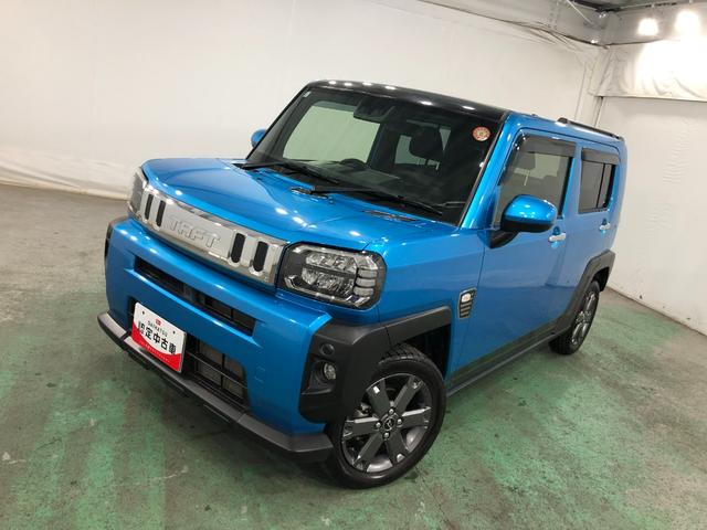 タフトGターボ 走行52018キロ/フルセグナビ/バックカメラ1年保証距離無制限 走行距離52018キロ フルセグナビ バックカメラ ブルートゥース 純正マット サイドエアバッグ LEDヘッドランプ アイドリングストップ シートヒーター オート格納式ドアミラー(埼玉県)の中古車