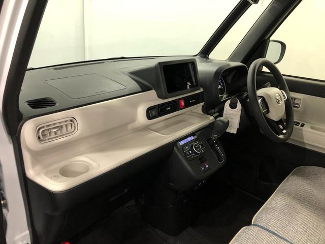 ムーヴキャンバスストライプスGターボ 走行2798キロ/シートヒーター一年保証・走行距離無制限走行2798キロ サイドエアバック クリアランスソナー オートマチックハイビーム オートライト LEDヘッドライト ベンチシート シートヒーター 両側電動スライドドア(埼玉県)の中古車