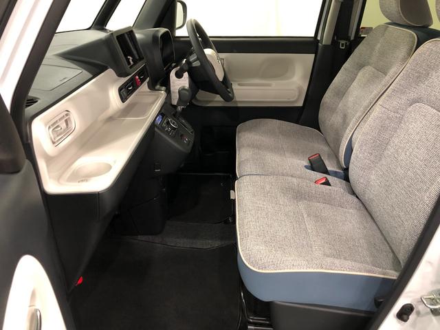 ムーヴキャンバスストライプスGターボ 走行2798キロ/シートヒーター一年保証・走行距離無制限走行2798キロ サイドエアバック クリアランスソナー オートマチックハイビーム オートライト LEDヘッドライト ベンチシート シートヒーター 両側電動スライドドア(埼玉県)の中古車