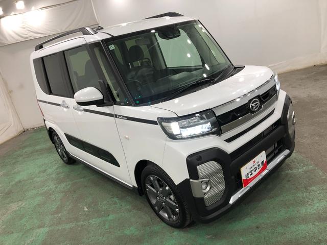 タントファンクロスターボ　走行４１６０キロ／純正ナビ／バックカメラ１年保証距離無制限　走行距離４１６０キロ　純正フルセグナビ　バックカメラ　ブルートゥース　純正マット　サイドエアバッグ　ＬＥＤヘッドランプ　アイドリングストップ　シートヒーター　両側電動スライドドア（埼玉県）の中古車